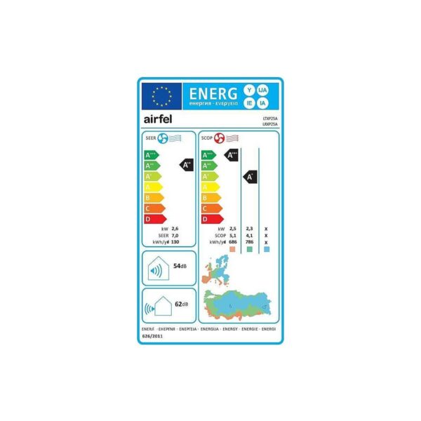 Airfel Vista LTXP25A 9.000 Btu A++ Inverter Klima (Montaj Dahil)