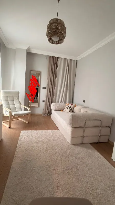 MONAMI Dechome Meganest Modern Fitilli Kadife Kanepe| Yatak Olabilen, Dayanıklı Orta Sert Sünger, Yıkanabilir Kılıf