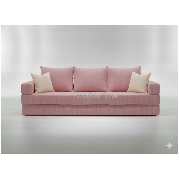 Nwin Home Pufi Lüx Çok Finksiyonlu Ortopedik Sünger Kanepe Minder Yatak 90*200