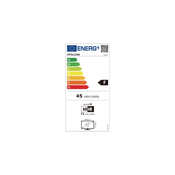 iFFALCON 43U65 43” 109 Ekran Uydu Alıcılı 4K Ultra HD Google LED TV