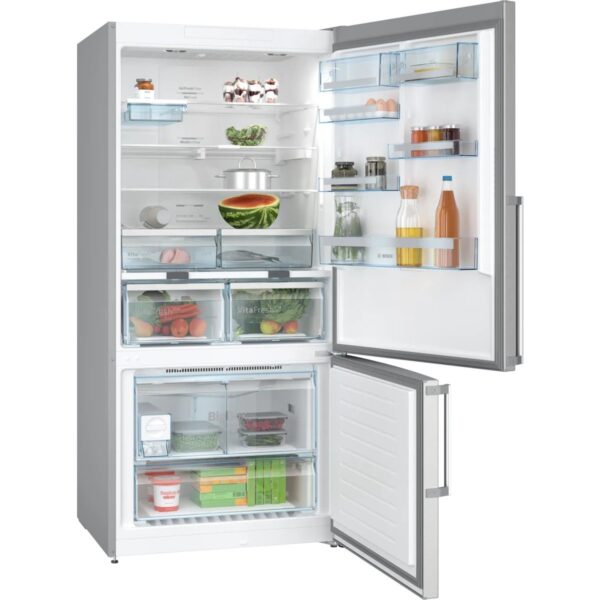 Bosch KGN86AID2N Serie 6 Alttan Donduruculu Buzdolabı 186 x 86 cm Kolay temizlenebilir Inox