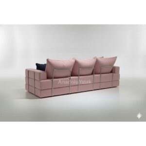 Nwin Home Pufi Lüx Çok Finksiyonlu Ortopedik Sünger Kanepe Minder Yatak 90*200