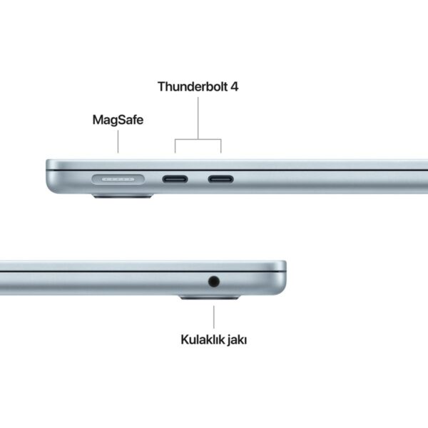 Apple MacBook Air M4 16GB 256GB SSD macOS 13″ Taşınabilir Bilgisayar Gök Mavisi MC6T4TU/A