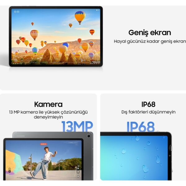 Samsung Galaxy Tab S10 FE+ 8GB 128GB SM-X620 (Samsung Türkiye Garantili)