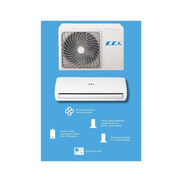 E.C.A. Spylos Pro ESA1512A100 A++ 12000 BTU Inverter Duvar Tipi Klima