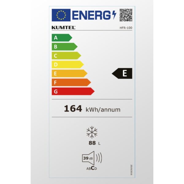 Kumtel 3 Çekmeceli Dikey Derin Dondurucu 88L HFR-100
