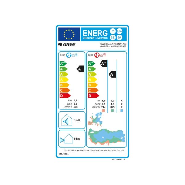 Aphro A++ 9.000 BTU Duvar Tipi Inverter Klima (Montaj Dahil)