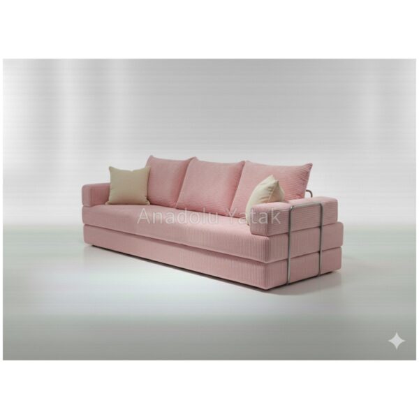 Nwin Home Pufi Lüx Çok Finksiyonlu Ortopedik Sünger Kanepe Minder Yatak 90*200