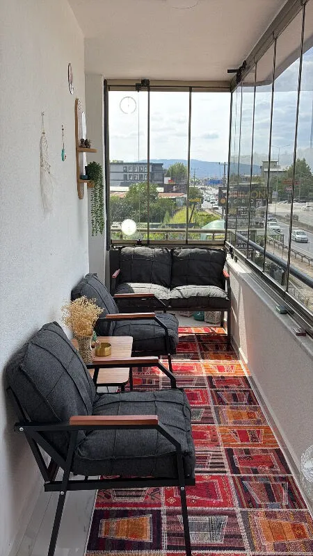 Mygusi Hayal Serisi Balkon, Bahçe, Cafe – Metal Kanepe Koltuk Takımı – 2+1+1 Sehpalı – Açık Gri