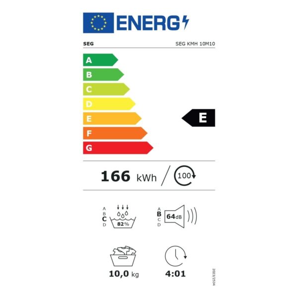 Seg Kmh 10M10 10 kg Kapasite Isı Pompalı Kurutma Makinesi E Enerji Sınıfı Hızlı Kurutma Özelliği