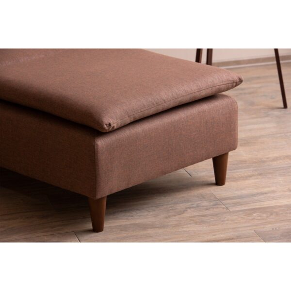 Pafu Lungo Modüler Daybed – Açık Kahve Keten