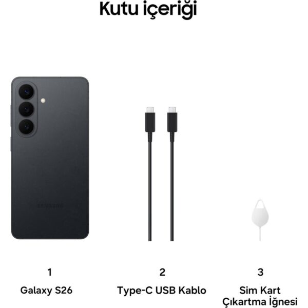 Samsung Galaxy S26 256 GB 12 GB RAM (Samsung Türkiye Garantili)