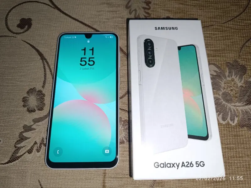 Samsung Galaxy A26 5g 256 GB 8 GB Ram (Samsung Türkiye Garantili)