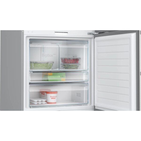 Bosch KGP76AIC0N Serie 8 186 x 75 cm Kolay Temizlenebilir Inox Alttan Donduruculu Buzdolabı