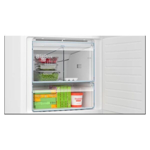 Bosch KGN55CWE0N 186 x 70 cm Beyaz No-Frost Alttan Donduruculu Buzdolabı