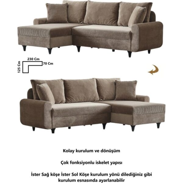 Corner Flavia Köşe Takımı