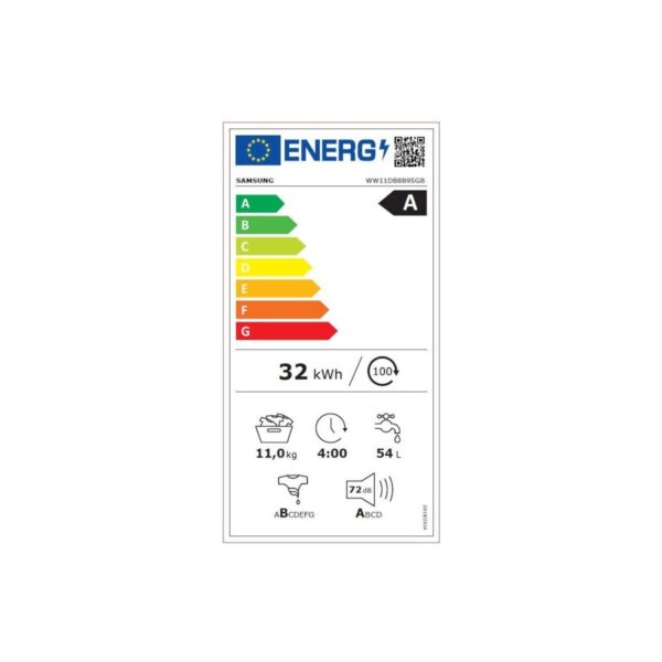 Samsung WW11DB8B95GBAH 1400 Devir 11 kg Çamaşır Makinesi