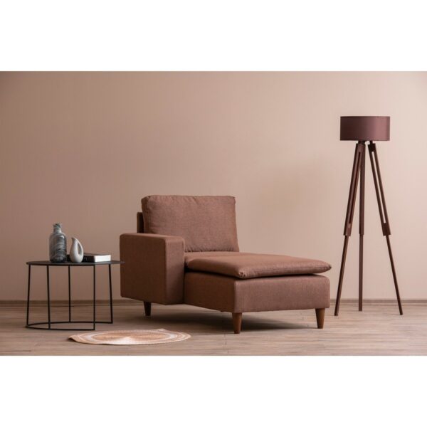 Pafu Lungo Modüler Daybed – Açık Kahve Keten