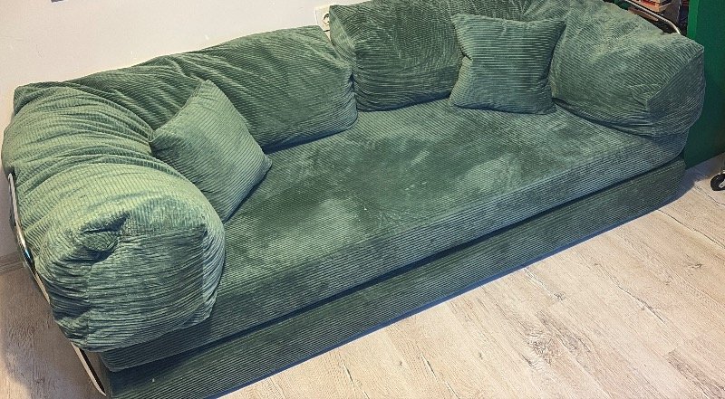 90X180 Kanepe – Fitilli Kadife Yıkanır Silinir Pratik Yer Yatağı 90X180CM