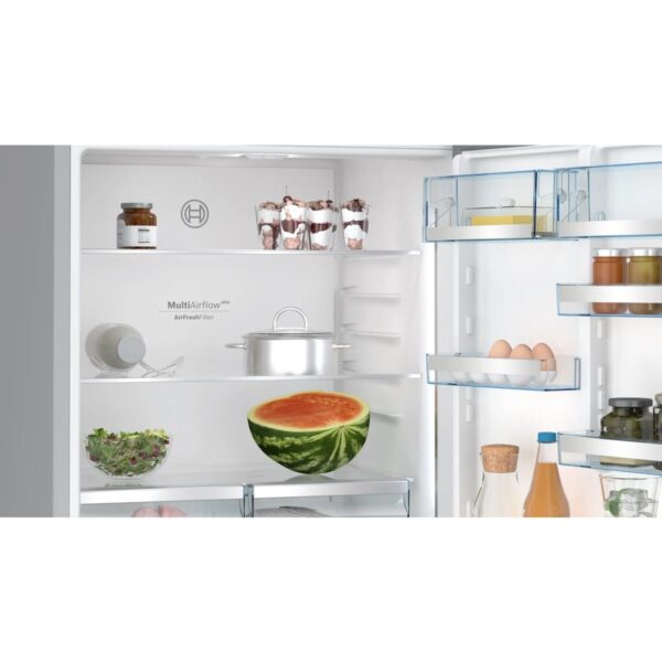 Bosch KGP76AIC0N Serie 8 186 x 75 cm Kolay Temizlenebilir Inox Alttan Donduruculu Buzdolabı