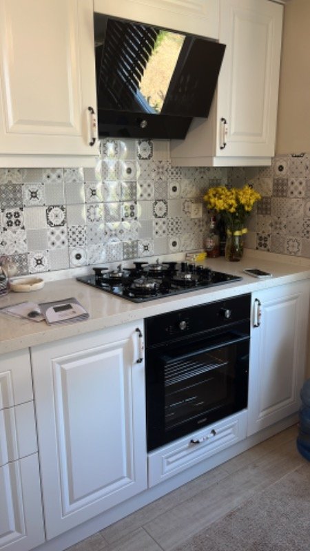 Kumtel Home Siyah Cam Ankastre Set (DA6-830 Davlumbaz + KO-40 TAHDF Ocak+ B66-S2 Fırın)