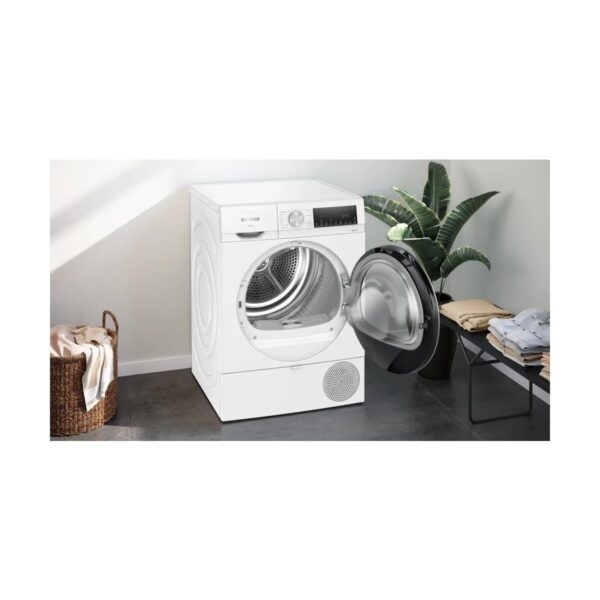 Siemens SİEMENS WQ42A201TR iQ300 Isı Pompalı Kurutma Makinesi 9 kg Beyaz